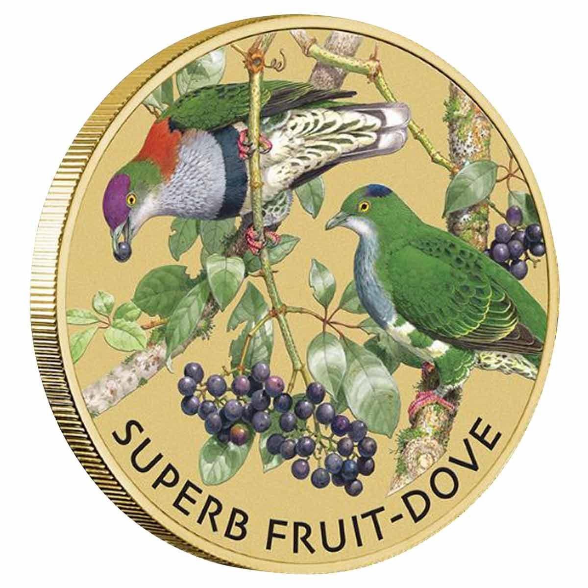 2021 Perth Mint PNC - Superb Fruit Dove - Loose Change Coins
