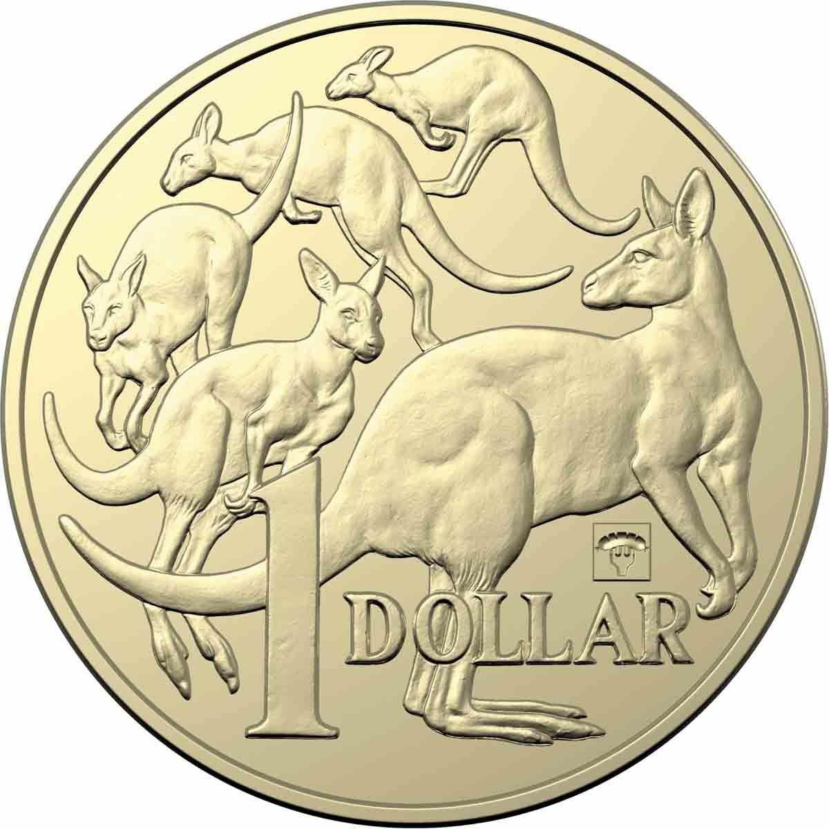 2020 Australian $1 Coin - World Money Fair - Currywurst Privy Mark - Loose Change Coins