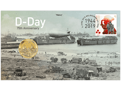 2019 Perth Mint PNC - D-Day 75th Anniversary - Loose Change Coins