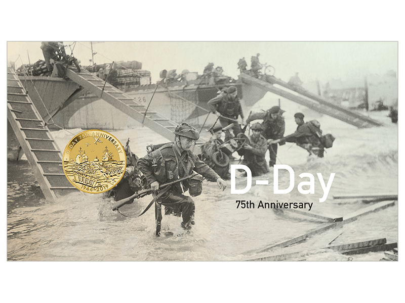 2019 Perth Mint PNC - D-Day 75th Anniversary - Loose Change Coins