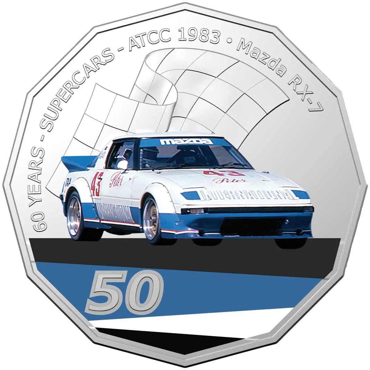 2021 PNC - Australian Supercars - 1983 Mazda RX-7 - Loose Change Coins