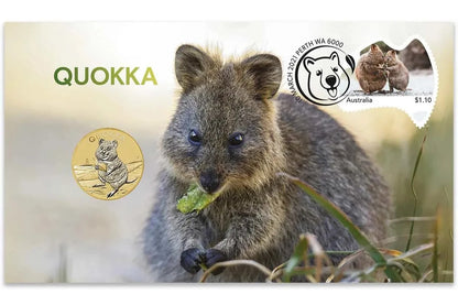 2021 Perth Mint PNC - Australian Quokka - Loose Change Coins