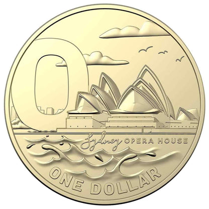 2021 PNC - $1 National Heritage Sydney Opera House - Loose Change Coins