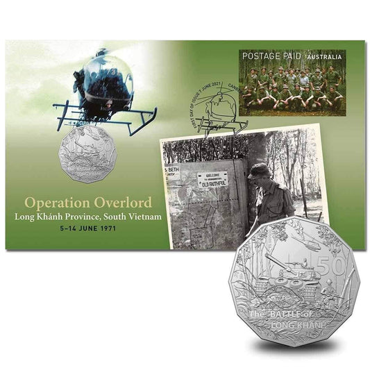 2021 PNC - 50th Anniversary of Operation Overlord - Battle of Long Khanh - Loose Change Coins
