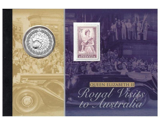 2006 Australia Post Prestige Booklet - Royal Visits to Australia - Loose Change Coins