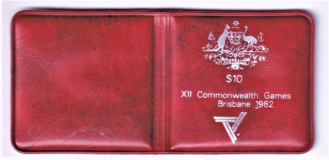 1982 Australian $10 Coin - Commonwealth Games XII - Silver Uncirculated Release - Loose Change Coins
