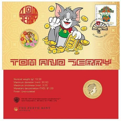 2020 Perth Mint PNC - Tom & Jerry - Loose Change Coins