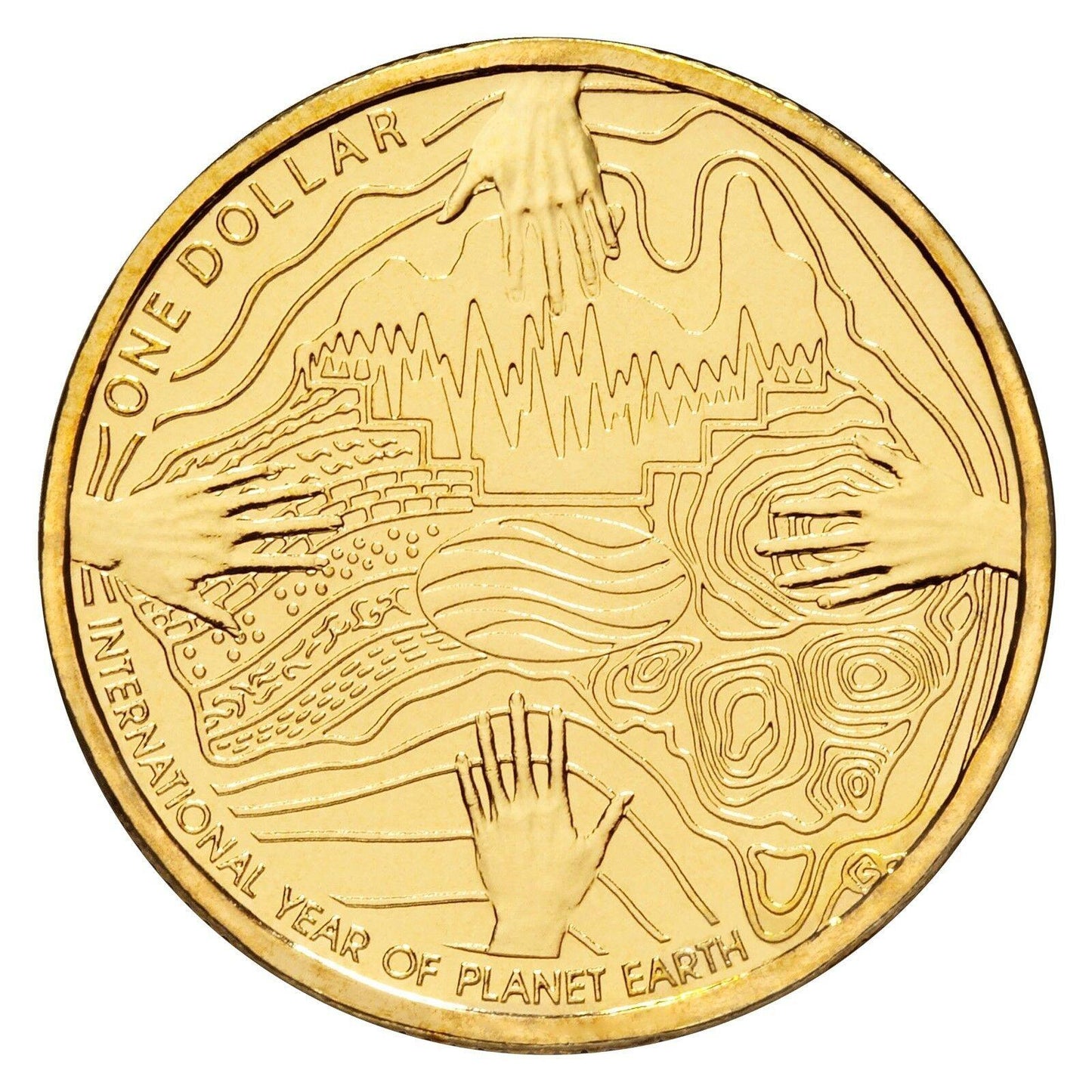 2008 Royal Australian Mint 2-Coin Uncirculated Set - International Year of Planet Earth - Loose Change Coins